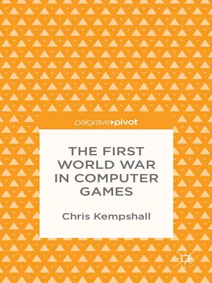 cover image of The First World War in Computer Games